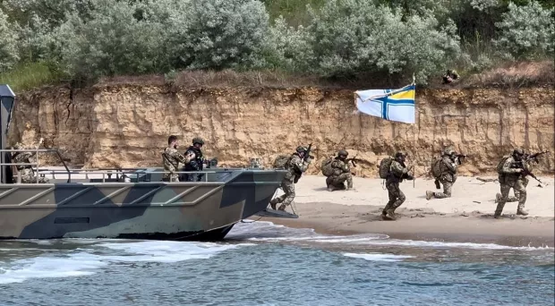Навчання підрозділів морської піхоти ВМС ЗСУ. Фото: ВМС ЗСУ