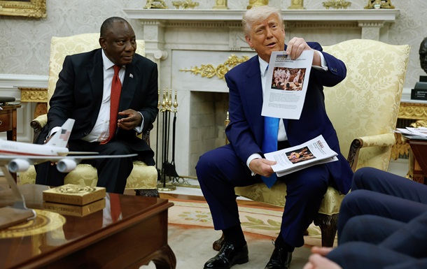 Трамп звинуватив Рамафосу у геноциді білих
