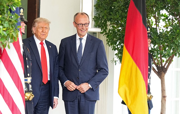 Дональд Трамп і Фрідріх Мерц