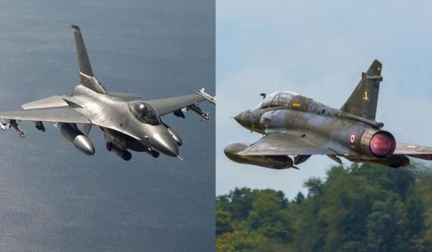 F-16 та Mirage 2000