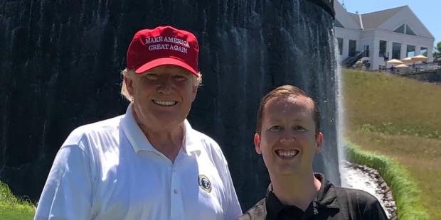 Дональд Трамп і Серхіо Гор разом вже довгі роки (Фото: x.com/SergioGor)
