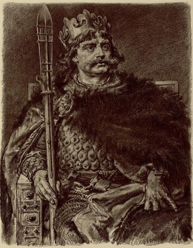 Болеслав I Хоробрий, син князя Мешка I, першим серед правителів Польщі 1025 року прийняти королівський титул