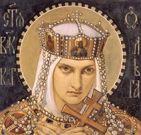 «Свята велика княгиня Ольга». Художник Микола Бруні 