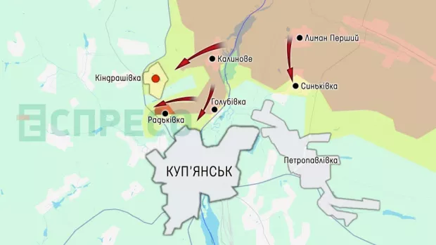 Карта бойових дій за 12-19 липня