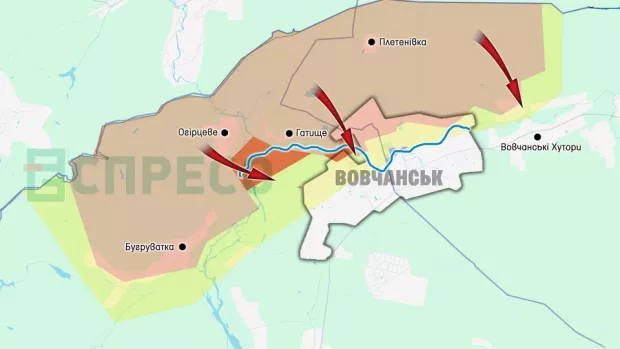 Карта бойових дій за 12-19 липня