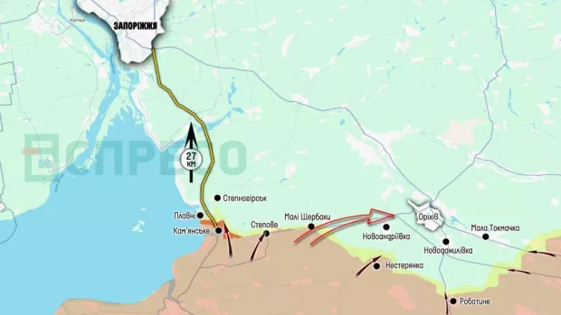 Карта бойових дій за 26 липня – 2 серпня