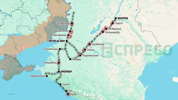 Карта бойових дій за 26 липня – 2 серпня
