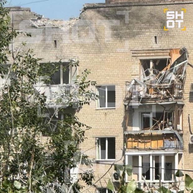 Удари по РФ - будинок Ростові-на-Дону 14 серпня