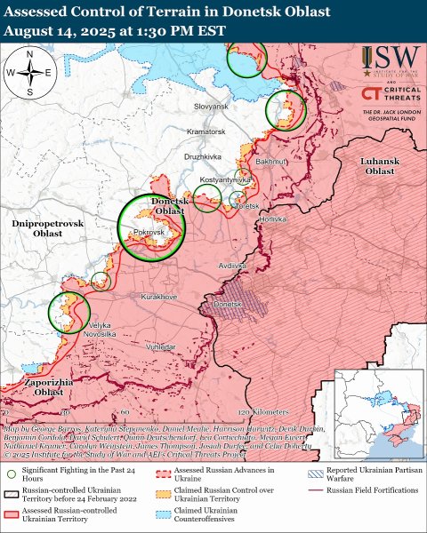 Обстановка на фронті. Мапа ISW