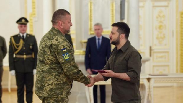 Було таке: Головком ЗСУ Залужний і Верховний головнокомандувач Зеленський, фото ОП