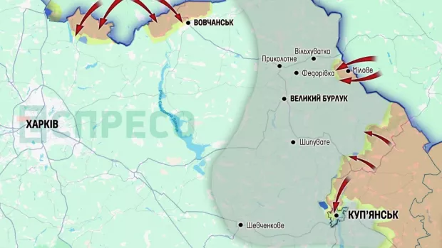 Карта бойових дій за 11-18 жовтня