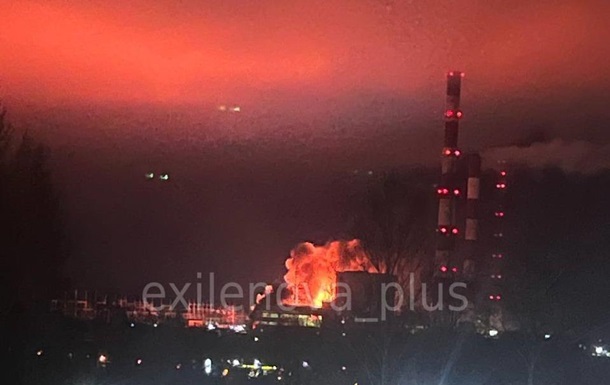 У РФ після атаки палає ДРЕС – соцмержі