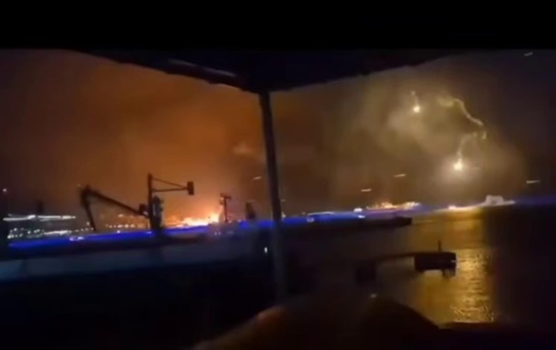 Атака на порт у Новоросійську