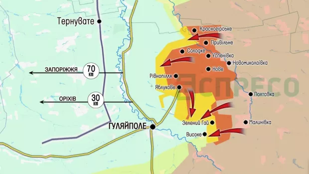 Карта бойових дій