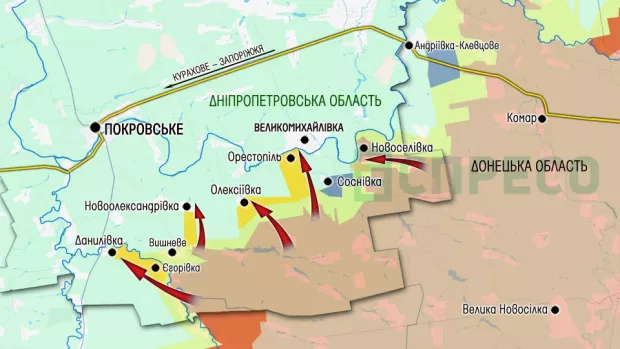 Карта бойових дій