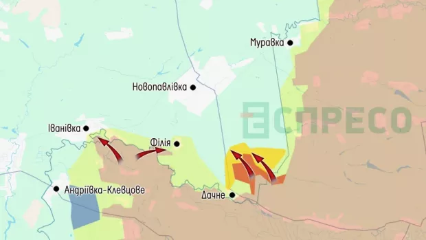 Карта бойових дій