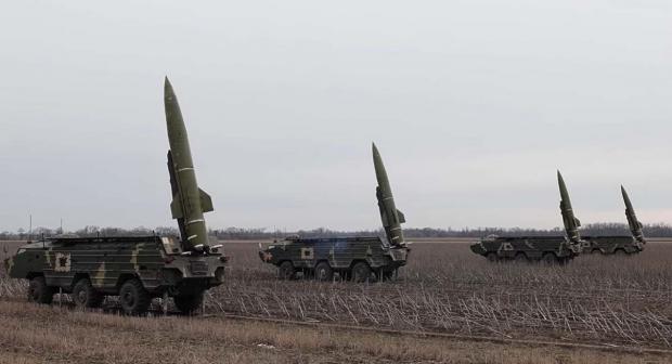 "Точка-У" під час навчань у зоні ООС. Квітень 2021 року. Фото - Командуванню об’єднаних сил ЗСУ