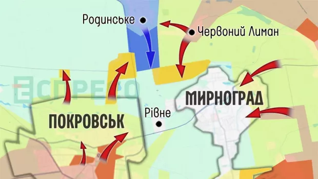 Карта бойових дій