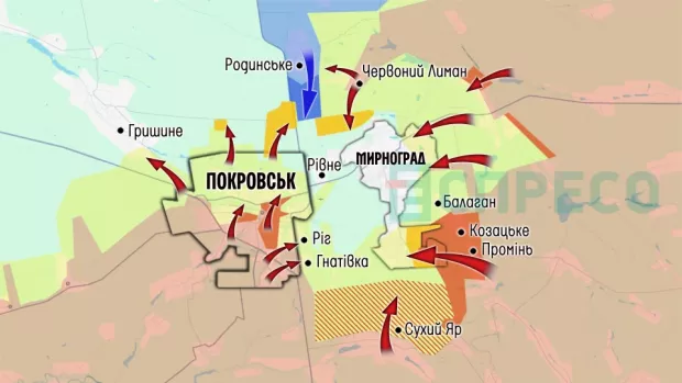 Карта бойових дій