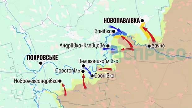 Карта бойових дій