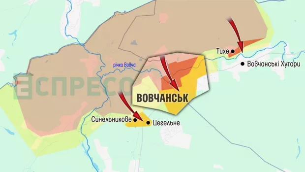Карта бойових дій за 29 листопада - 6 грудня