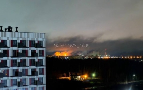 Палає хімзавод ПАТ Акрон