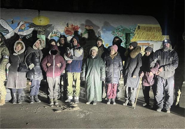 Евакуйовані жителі Куп’янська