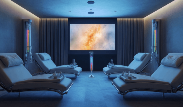 Усередині Aerie передбачено розкішні житлові апартаменти