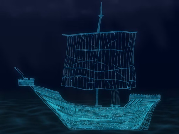 Цей ког визнаний найбільшим з усіх знайдених кораблів такого типу