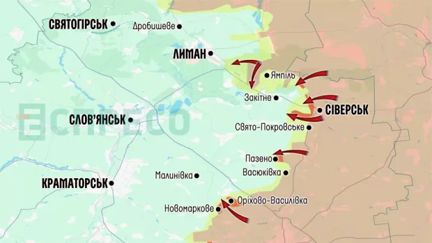 Карта бойових дій 10.01.2026