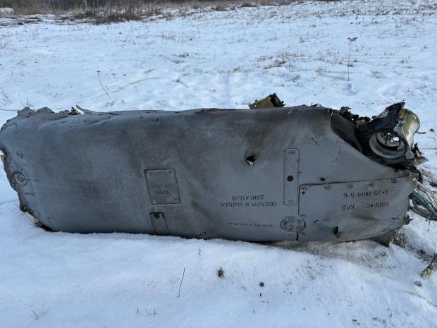 Ракета Х-101 виробництва 2026 року / Фото: Facebook / Владислав Власюк