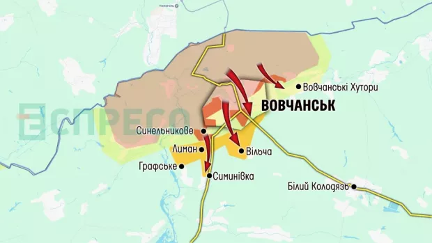 Карта бойових дій за 24-31 січня