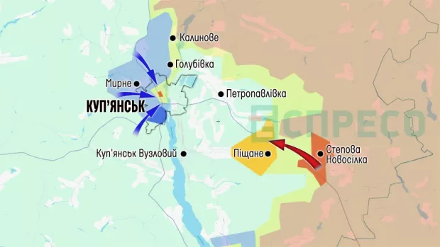 Карта бойових дій за січень 2026