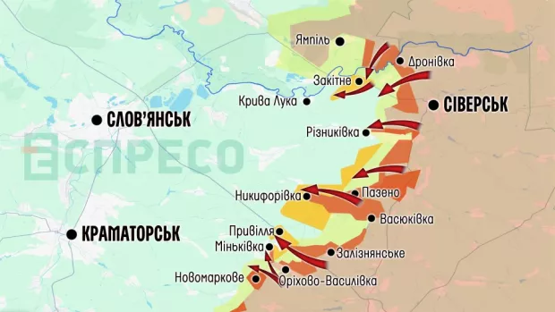 Карта бойових дій за січень 2026