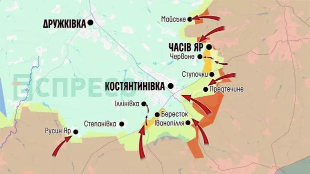 Карта бойових дій за січень 2026