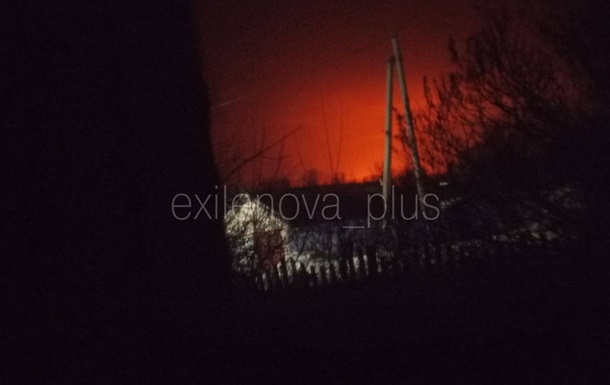 У Самарській області РФ велика пожежа: уражено ГПЗ