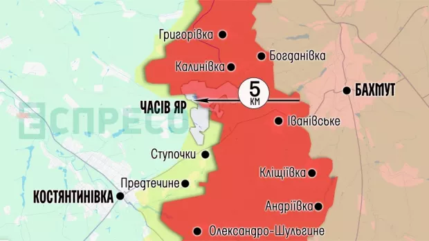 Карта бойових дій