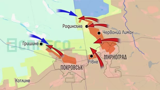 Карта бойових дій