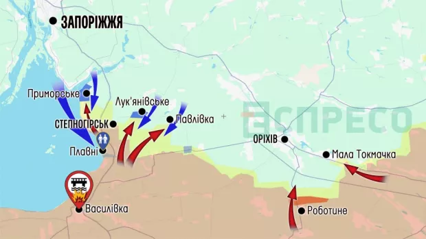 Карта бойових дій