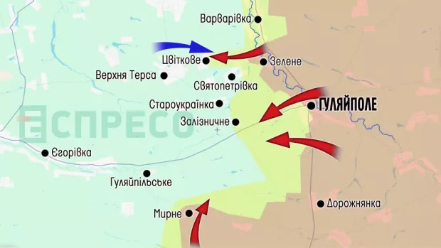 Карта бойових дій