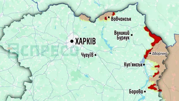 Карта бойових дій