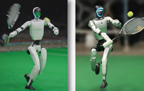 Робот продемонстрував вражаючу техніку тенесіста