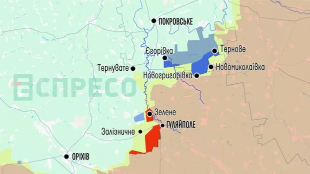 Карта бойових дій за 28 березня – 4 квітня