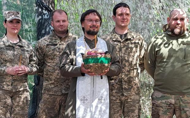 Військовий капелан Дмитро Шаповалов