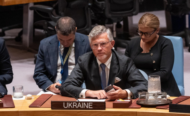 Мельник у Радбезі ООН звернувся до Небензі російською: "Пізно, Васю, пити боржомі"