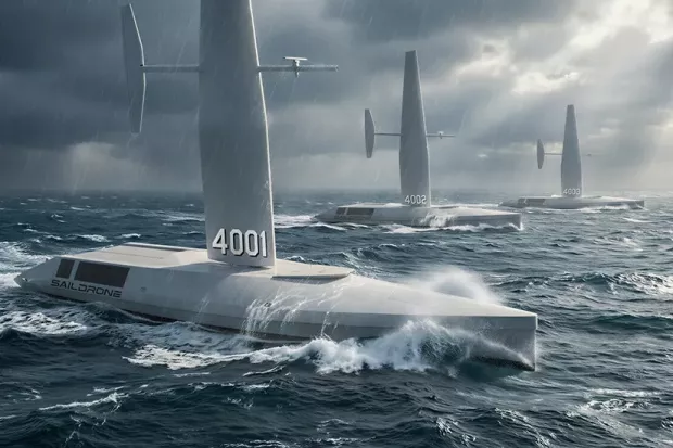 Рендер кількох Spectre Silent Endurance. Фото - Saildrone