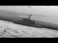 Точно в ціль: Українські військові уразили ворожі катери, які охороняли Керченський міст (відео)