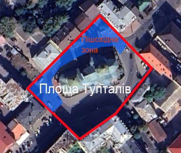 Візуалізація площі біля Церкви Миколи Притиска. Фото: ДІАЗ «Стародавній Київ»