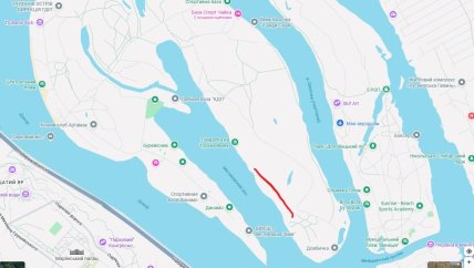 Матвіївська затока. - Місце вдалої риболовлі на карті