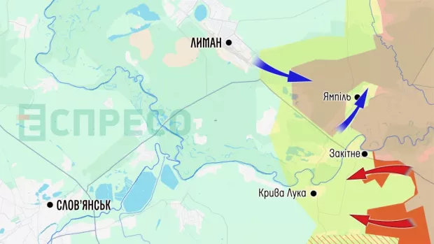 Карта бойових дій за 2-9 травня